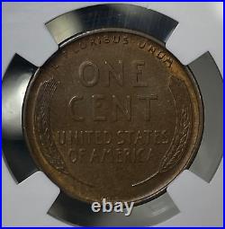 1909-S VDB Wheat Cent Red Brown NGC MS 62 Brown, Key Date, Low Mintage Coin