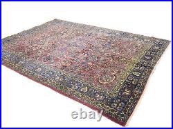 9X12 Semi Antique Classic Floral Large Vintage Oriental Rug Wool Carpet 8'8X11'6