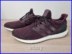 Adidas UltraBoost 3.0 Deep Burgundy Red Brown S80732 Mens Size US 13