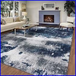 Area Rug Living Room Rugs 3x5 Small Soft Bedroom Carpet Non Shedding Washable A