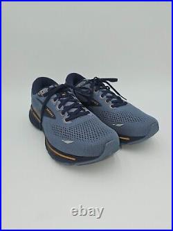 Brooks Ghost 15 Running Shoe Flintstone/ Peacoat/ Oak Men's 10 2E Lightly Used