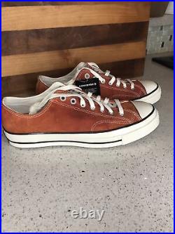 Converse Chuck 70 1970 Low Red Ivory Men 10-Casual Lifestyle Shoes 170967C