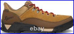 Danner Mens Panorama Low 4in Brown/Red Suede Hiking Shoes