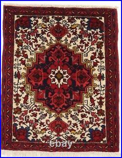 Geometric Tribal Vintage Boho 2'5X3'2 Serapi Oriental Rug Farmhouse Decor Carpet