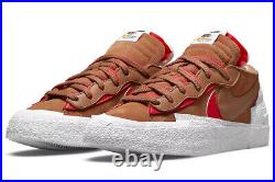 NEW Nike Blazer Low Sacai DD1877 200 British Tan Men's Fashion Sneakers
