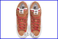 NEW Nike Blazer Low Sacai DD1877 200 British Tan Men's Fashion Sneakers