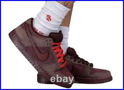NK Dunk SB Low Valentines Day Valentine's Day Limited Edition Burgundy Brown