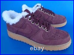 Nike Air Force 1 Low Prm Wtr Burgundy Crushburgundy AV2874-600 without box Us8.5