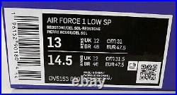 Nike Air Force 1 Low SP La Familia Redstone Del Sol Mens Sz 13 AF1 DV5153-600