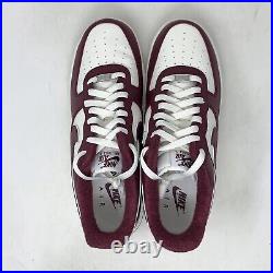 Nike Air Force 1 Night Maroon Sneakers, Size 9.5 BNIB DQ7659-102