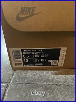 Nike Air Max 1 Travis Scott Cactus Jack Baroque Brown Size M8.5 (DO9392-200) DS