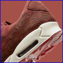 Nike Air Max 90 Laser Men's US 7.5 Mahogany Brown Bone Retro Run 90's Lifestyle