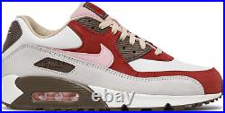 Nike Air Max 90 NRG Bacon 2021 DQM White Red Brown CU1816-100 Mens 5 Women's 6.5