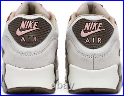 Nike Air Max 90 NRG Bacon 2021 DQM White Red Brown CU1816-100 Mens 5 Women's 6.5