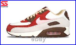 Nike Air Max 90 NRG Bacon 2021 Sail Pink Red Brown (CU1816-100) Men Size 4-10