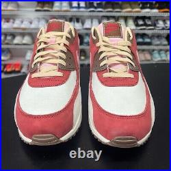 Nike Air Max 90 NRG Bacon 2021 Size 14 CU1816-100 White Red Pink Black Brown