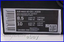 Nike Air Max 90 QS Laser Dark Pony DH4689-200 Men's Size 8.5