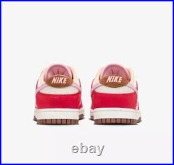 Nike Dunk Low PRM Shoes'Bacon' Red Brown Sail FB7910-600 Women's Sizes