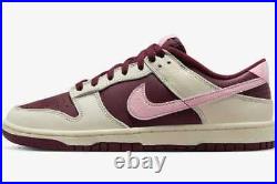 Nike Dunk Low Valentine's Day 2023 Sail Beige Pink Brown Chocolate DR9705-100