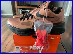 Nike KD IV 4 XMas Christmas Copper New in Box DS 473679-700 Kevin Durant Size 8