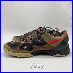 Nike Kobe 8 Python Men's Size 10 US 555035-300 Brown Black Athletic Shoes