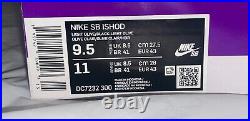 Nike SB Ishod Wair Light Olive Reverse Swoosh Skate Shoes Men's Size 9.5