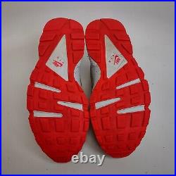 Nike Sportswear Air Huarache Flat Spin Beige Crimson Red 318429-226 Men's 11