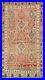 Oriental Runner Rug Vintage Muted Tribal 5X9 Distressed Antique Hallway Carpet