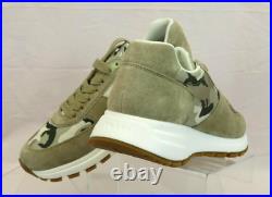 Prada 4e3518 Military Desert Suede Camo Nylon Logo Lace Up Sneakers 11 / Us 12