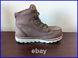 RED WING 2444 Size 8 D Safety Toe Waterproof Women's Work Boots EUC Vibram