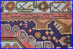 Rare Tribal Geometric Home Studio Office 4X7 Oriental Rug Farmhouse Wool Carpet