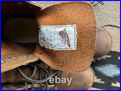 Red Wing Boots Womens Silversmith Sz 5 1/2 B Copper 5.5 Leather 3362 New