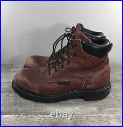 Red Wing Men's Leather 606 Work Supersole 2.0 Soft Toe Waterproof Boots 10 Wide