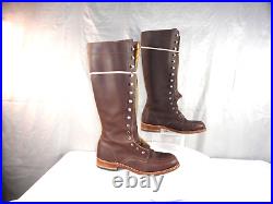 Red Wing Shoes Gloria Tall Boot in Mahogany Oro-iginal Leather Womens Size 8 B