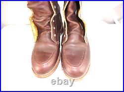 Red Wing Shoes Gloria Tall Boot in Mahogany Oro-iginal Leather Womens Size 8 B