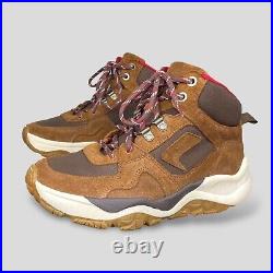 SAS Womens Hi Country X Red Brown Comfort Cushion Leather Hiking Boots 7.5 $289