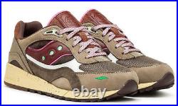 Size 9.5 Saucony Shadow 6000 x Feature Brown/Red