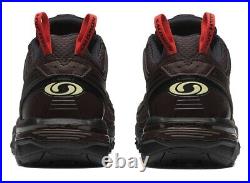 Solomon ACS Pro Jah Jah Kankourang Sneakers Size 10.5 Chocolate Black Red