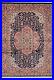 Traditional Hand-Knotted Bordered Area Rug 4'2 x 5'10 Wool Carpet