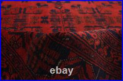 Traditional Hand-Knotted Tribal Carpet 4'11 x 6'2 Wool Area Rug