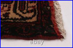 Traditional Vintage Hand-Knotted Carpet 2'7 x 12'3 Wool Area Rug