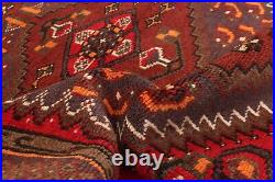 Traditional Vintage Hand-Knotted Carpet 3'1 x 5'1 Wool Area Rug