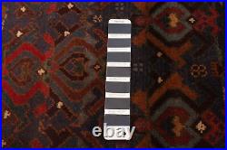 Traditional Vintage Hand-Knotted Carpet 3'7 x 5'10 Wool Area Rug