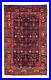 Traditional Vintage Hand-Knotted Carpet 3'7 x 5'11 Wool Area Rug