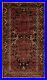 Traditional Vintage Hand-Knotted Carpet 4'0 x 7'0 Wool Area Rug