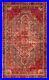 Traditional Vintage Hand-Knotted Carpet 4'2 x 7'1 Wool Area Rug