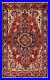 Traditional Vintage Hand-Knotted Carpet 4'6 x 7'3 Wool Area Rug