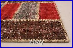 Traditional Vintage Hand-Knotted Carpet 5'7 x 7'6 Wool Area Rug