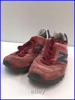 US9 New Balance Logo Design/Low Cut Sneakers/Red/Us574Xad