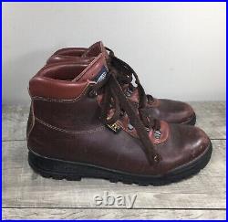 Vasque Womens 7936 Sundowner Gore-Tex Hiking Burgundy Leather Boots Size 9